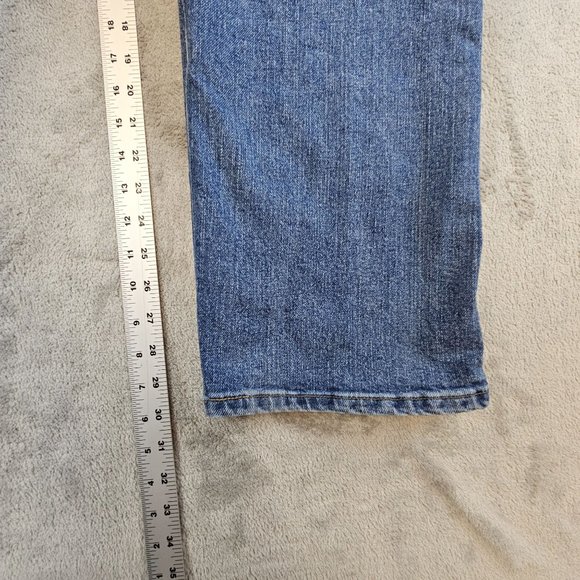 Wrangler Jeans Wrangler Jeans Mens 38x3 Regular Fit Straight Leg Elastic Waist Band Tag